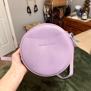 Lavender small circle Portland leather